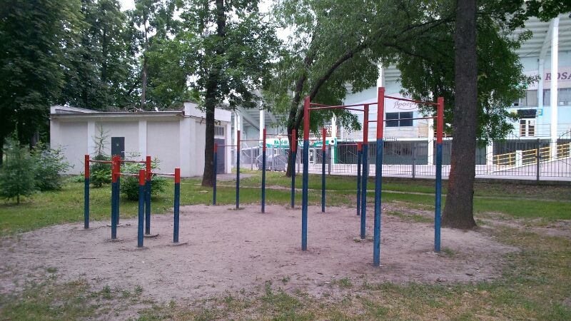 Poltava - Street Workout Park - СК «Спартак»