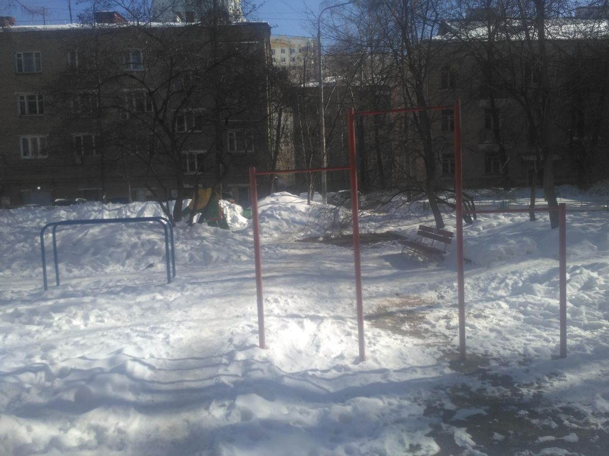 Moscow - Street Workout Park - Улица Коцюбинского