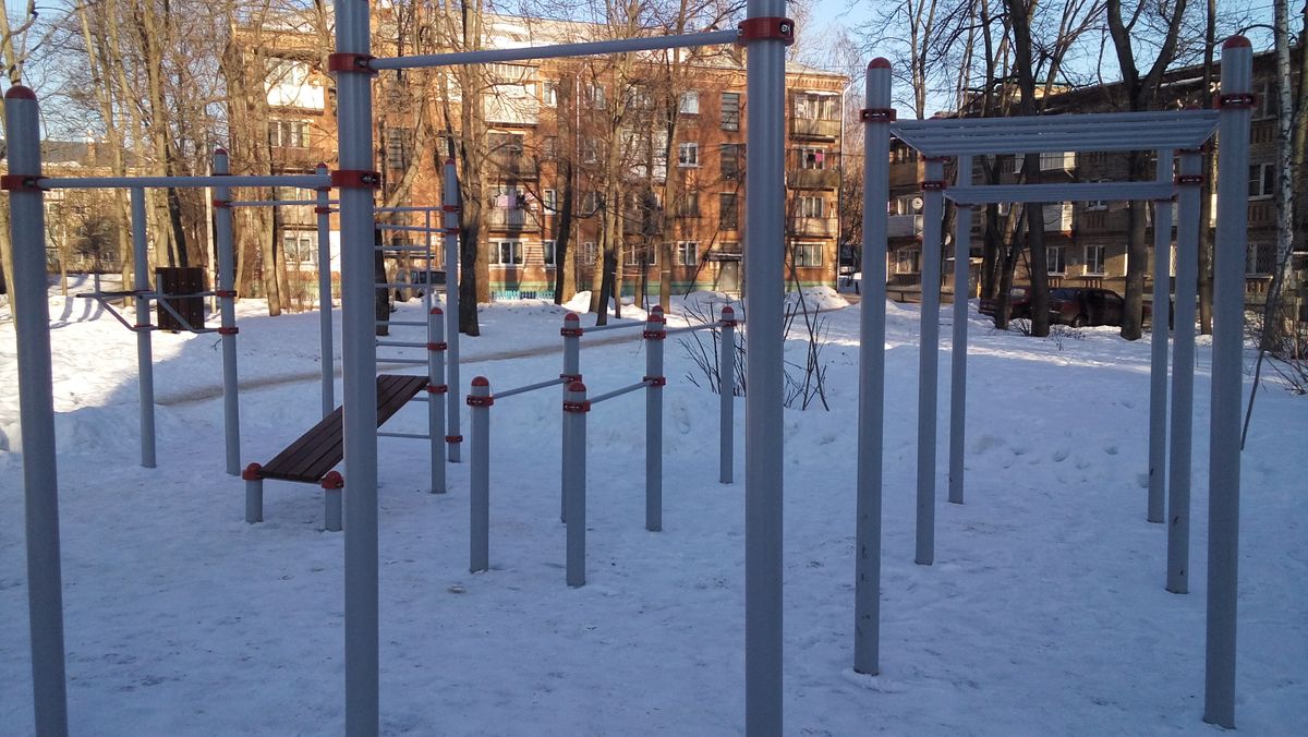 Cherkizovo - Street Workout Park - Ул Рабочая (Мамонтовка)