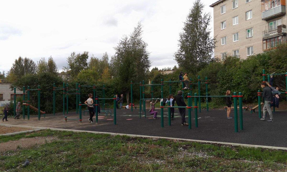 Bereznikovsky - Calisthenics Park - Поликлиника Уралкалий