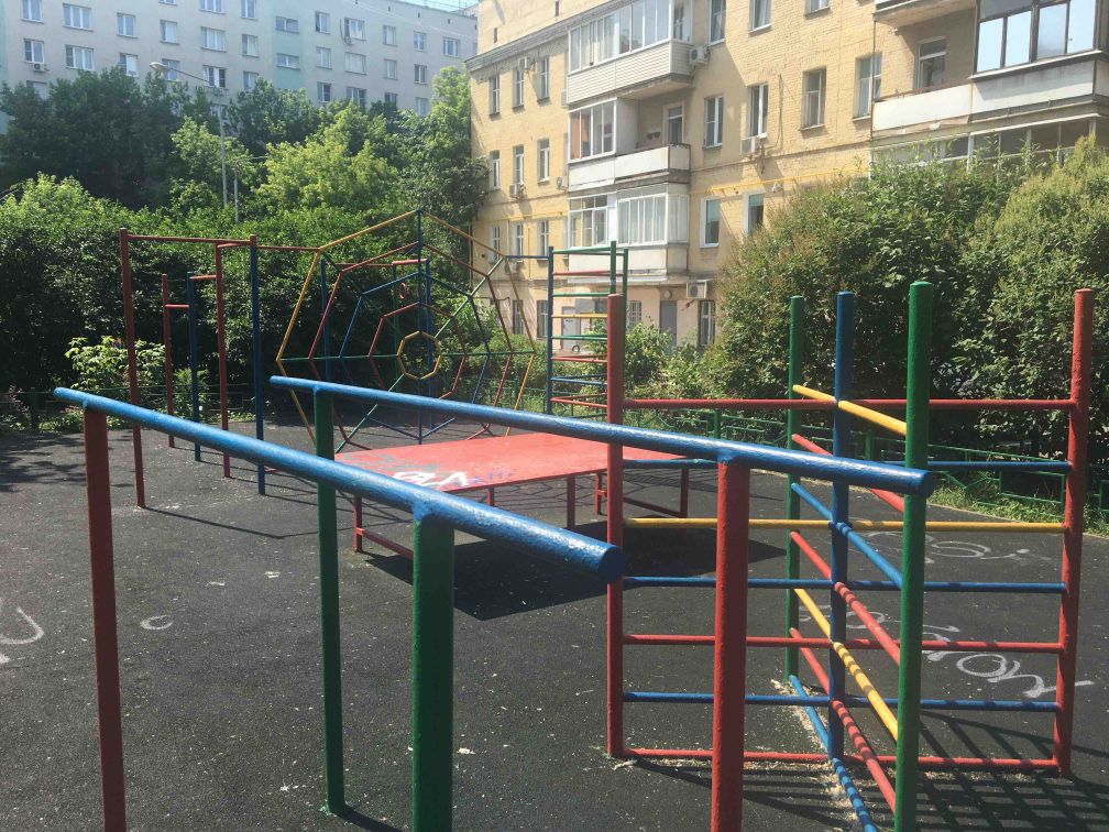 Moscow - Outdoor Gym - Пер Большой Рогожский