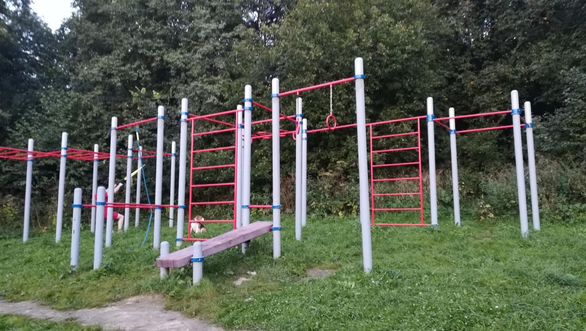 Moscow - Street Workout Park - Ул Соколово-Мещерская