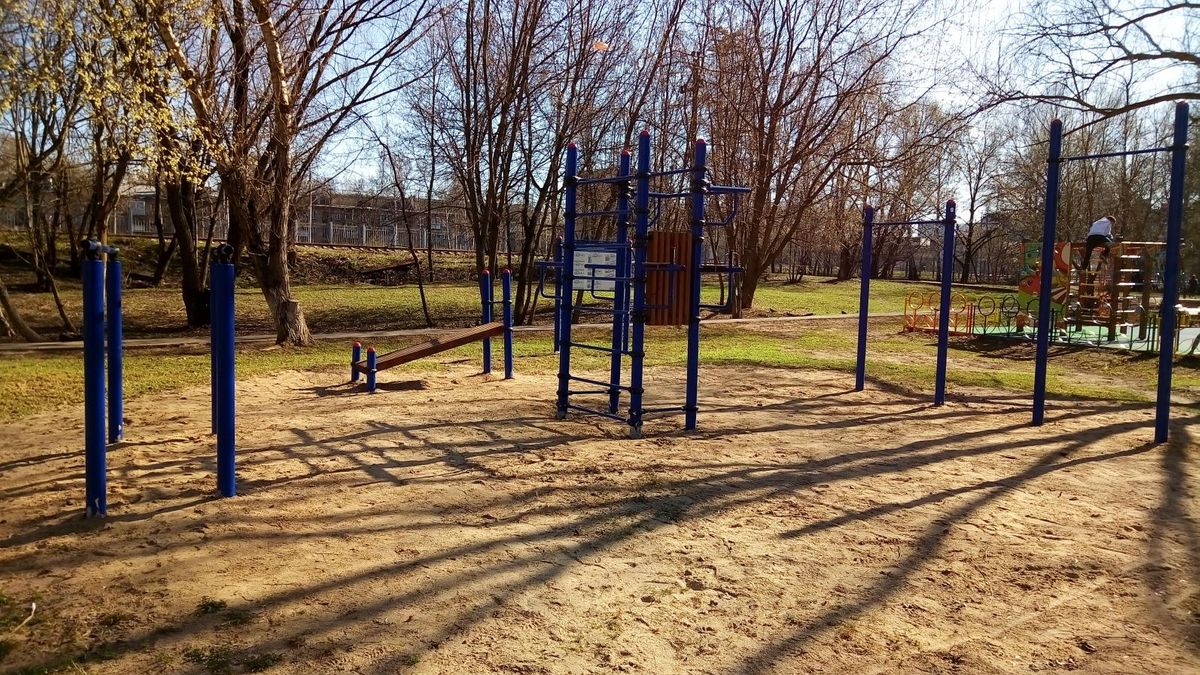 Krasnogorsk - Outdoor Gym - Ул Железнодорожная