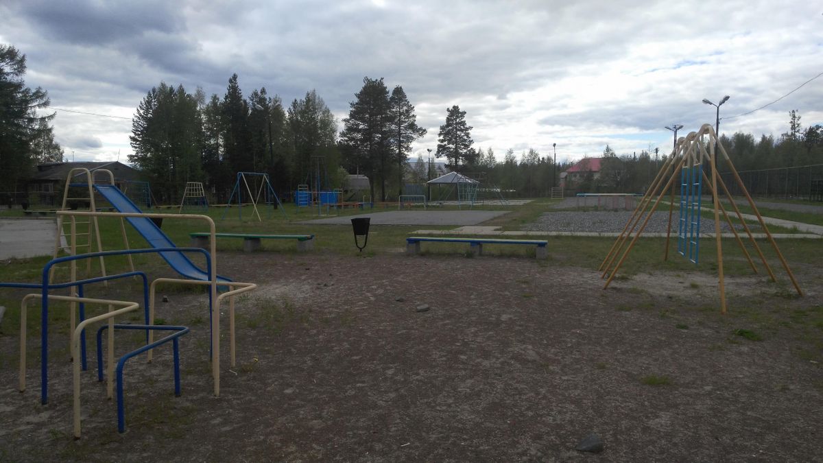 Yugorsk - Calisthenics Park - Улица Мира