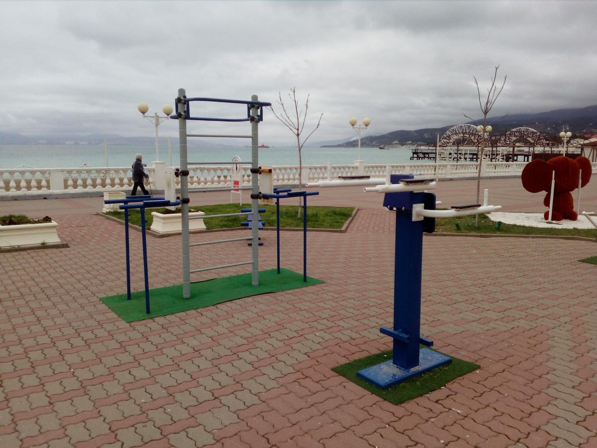 Gelendzhik - Street Workout Park - Приморский Бульвар