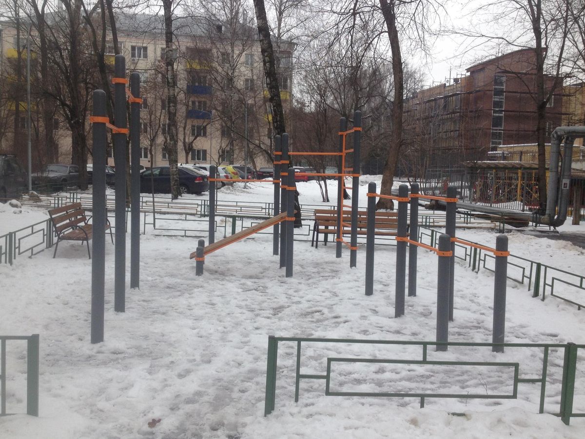 Khimki - Street Workout Park - Улица Чапаева