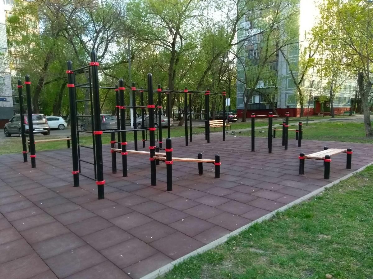 Moscow - Calisthenics Park - Улица Бестужевых