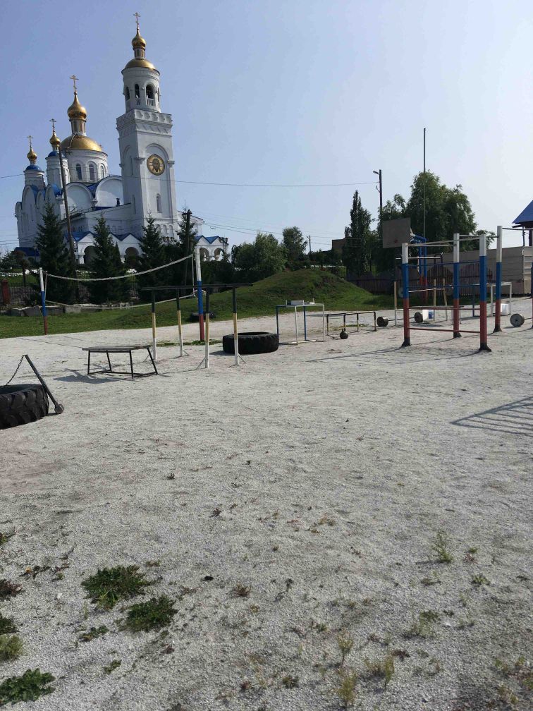 Chebarkul - Outdoor Gym - Церковь Спаса Преображения