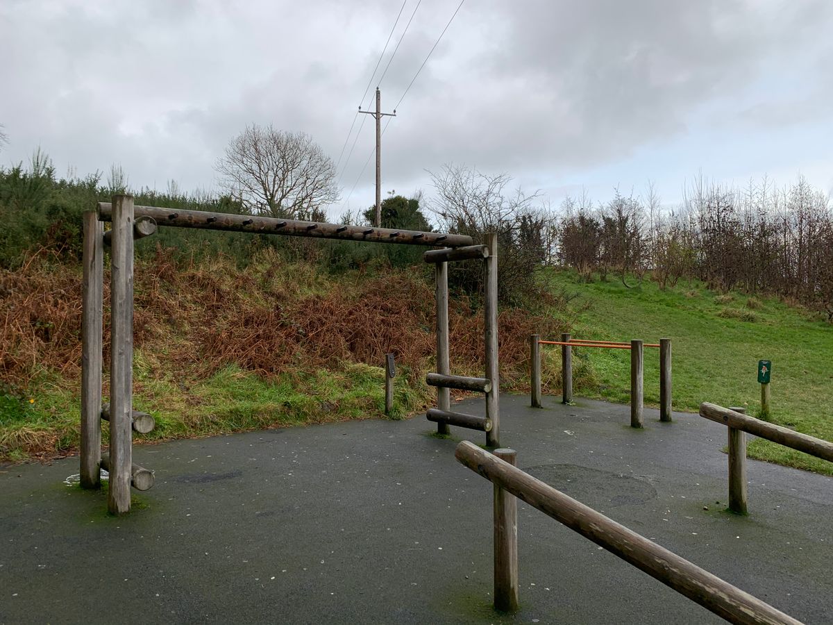 Bangor - Pull up bars - Castle Park - 2