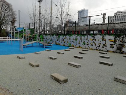 Paris - Outdoor Calisthenics Park - Les Hauts de Malesherbes - 3