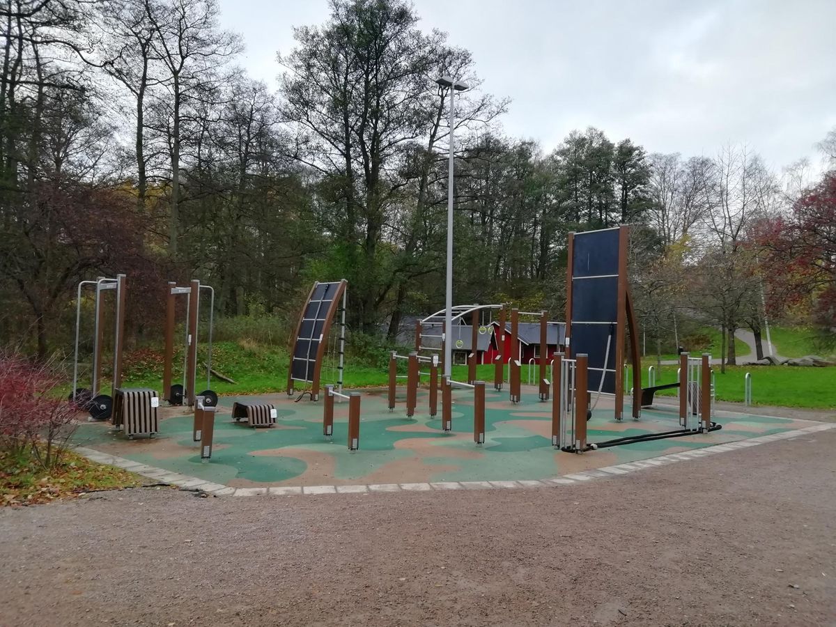 Helsingborg - Outdoor Gym for Fitness - Folkets Park