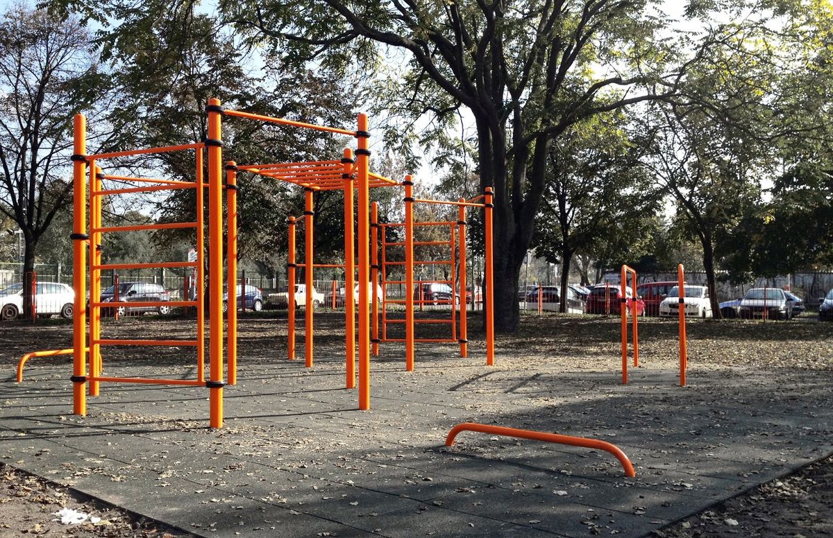 Budapest - Street Workout Park - Laktanya