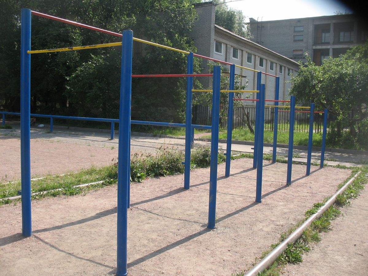 Saint Petersburg - Street Workout Training Area - школа No.538