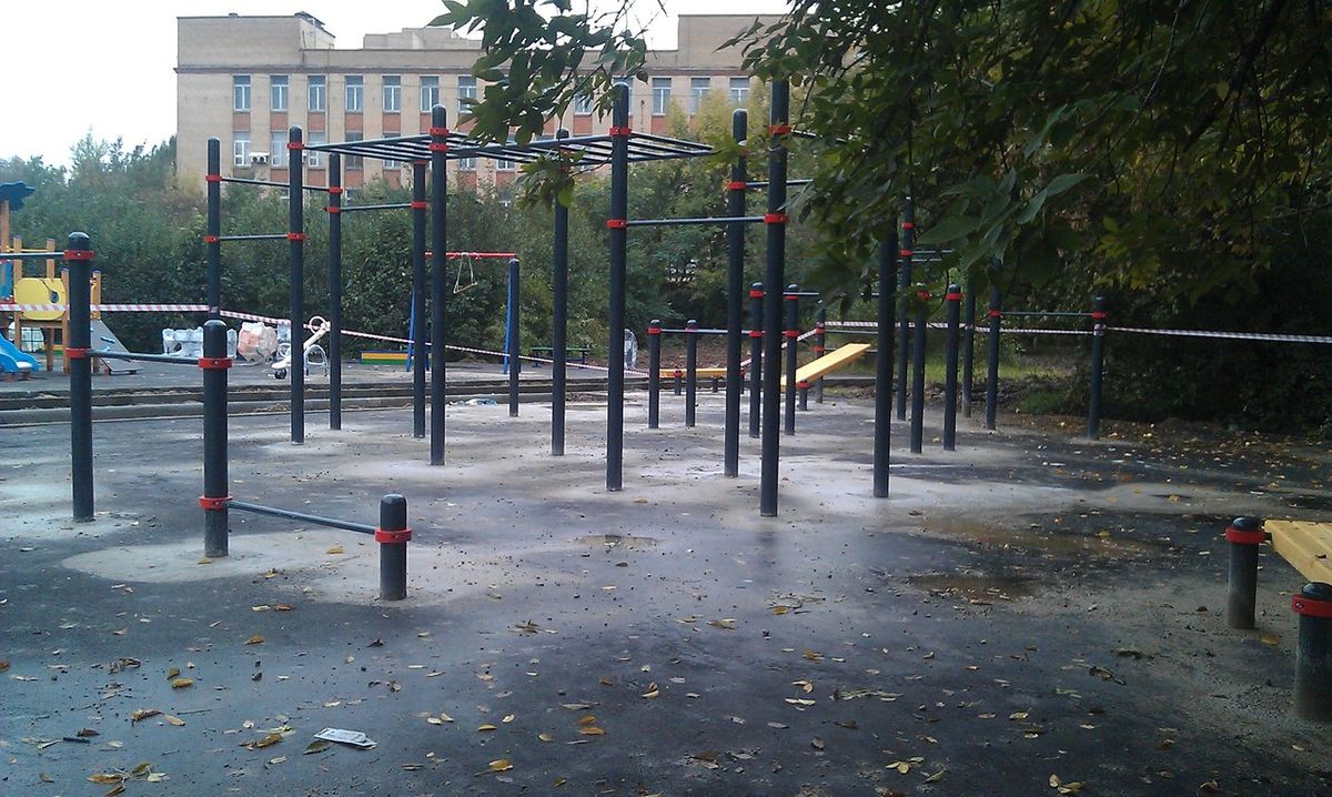 Moscow - Street Workout Park - Musmartik