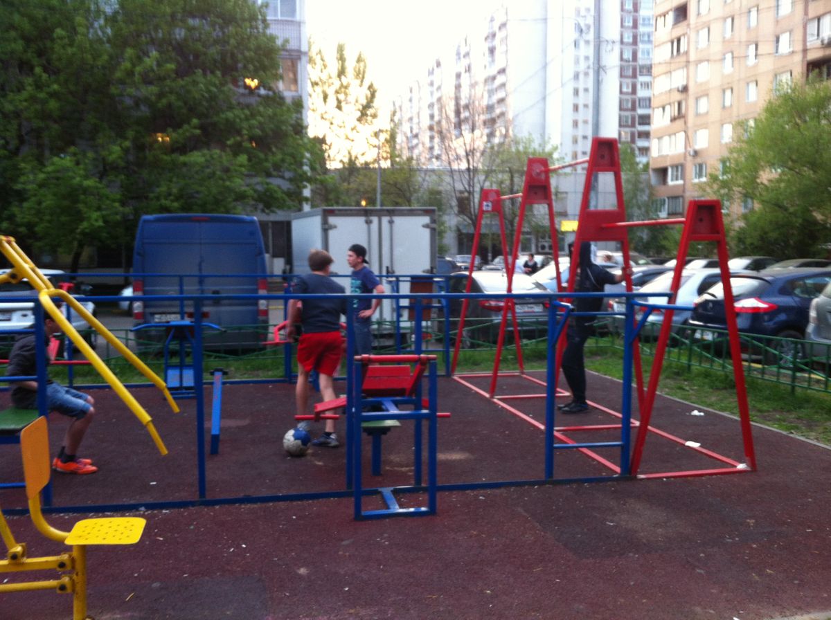 Moscow - Calisthenics Park - Vesennyaya