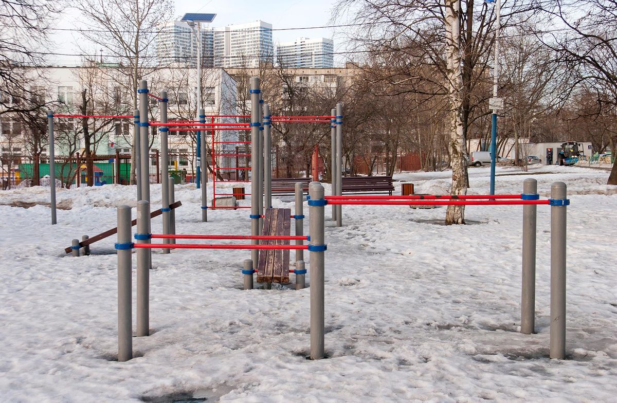 🥇Bodyweight gym Moscow Calisthenics workout