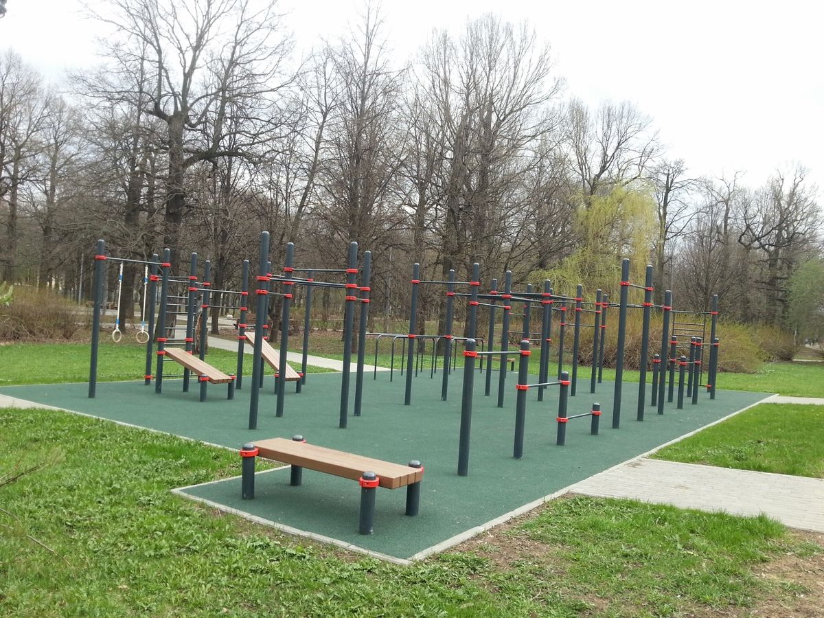 Moscow - Street Workout Park - Ulitsa Akademika Koroleva