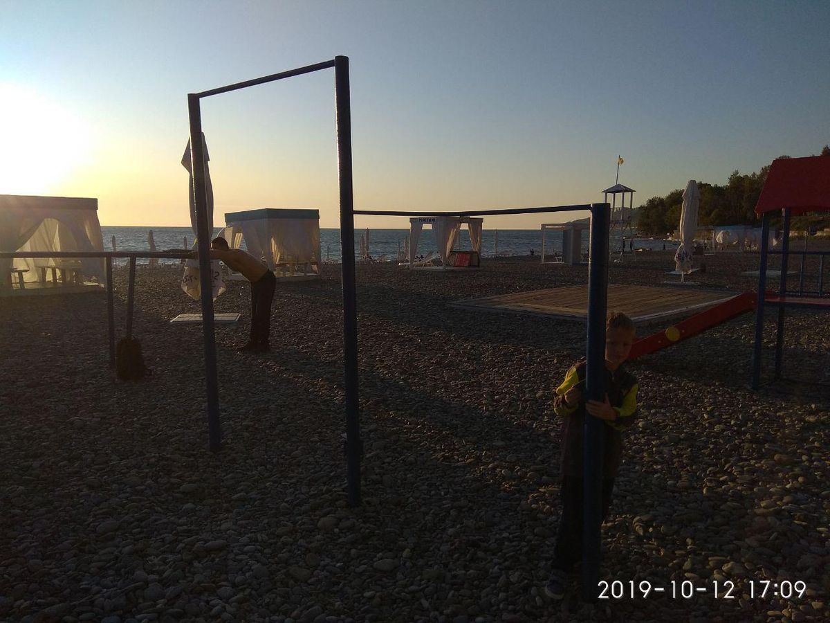 Outdoor workout - Sochi - Calisthenics workout