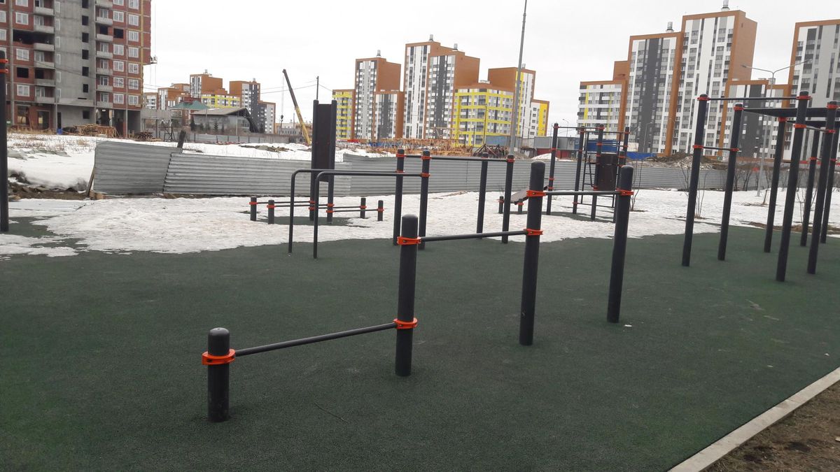 Yekaterinburg - Street Workout Equipment - Diorit - Academicheskiy district