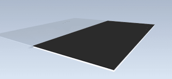 XLPE Bloc 20mm 45kg/M3 2000 x 1000mm Sort/hvit 5/15mm