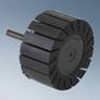 Gummiholder 45x30 mm Skaft 6mm