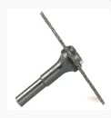 Spindel 6mm skaft for små kappeskiver 2790