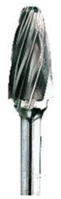 Roterende Fil Type F 61020-3 9,6 x 19,2 mm Alu.