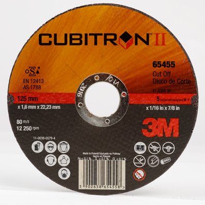 Cubitron II Kappeskive T41 125x1,6x22,23mm