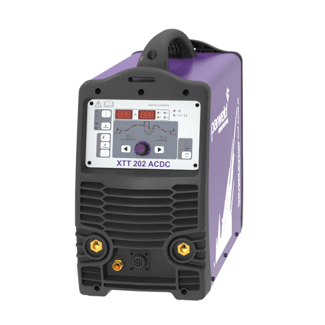 Parweld XTT 202P AC/DC Pulsed Tig Inverter v/PRO 26 Torch