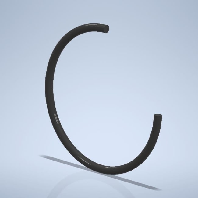 O-Ring HNBR70 88,49 x 3.53mm, grønn