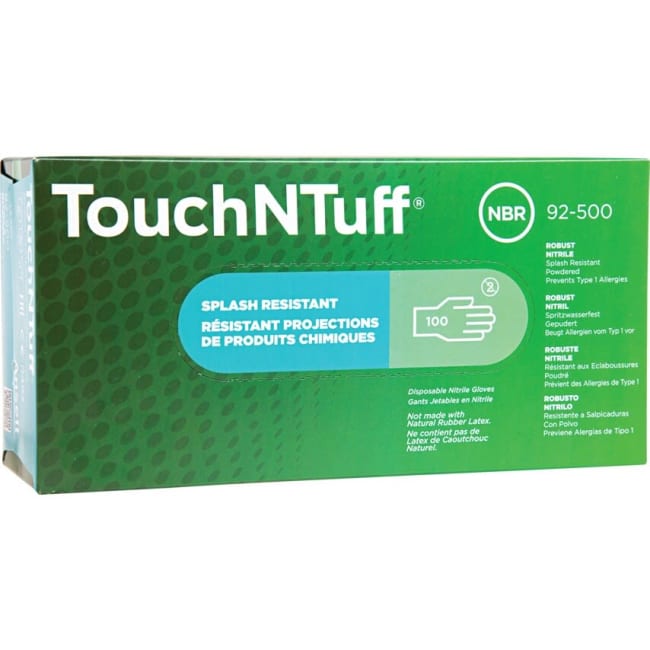 Engangshanske TouchNTuff 92-500 Nitril