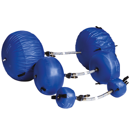 10" Inflatable Pipe Double Purge Bag System