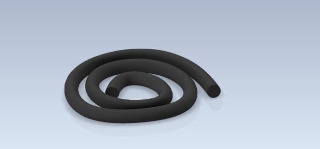 Neosvamp Snor 6 mm. L=500