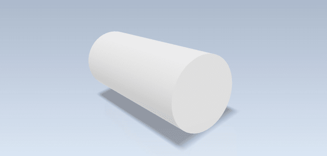 PEHD 1000 Natur Ø50x2000mm (1,96kg/mtr)