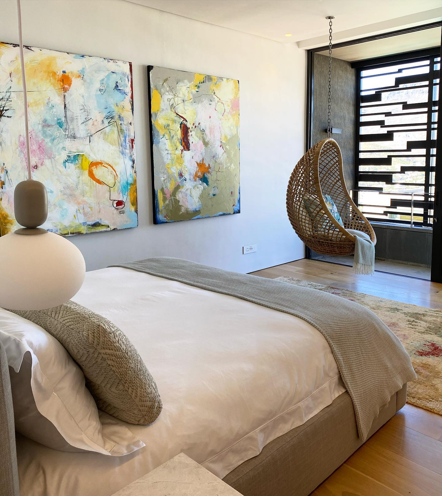 Contemporary Painting in Lounge