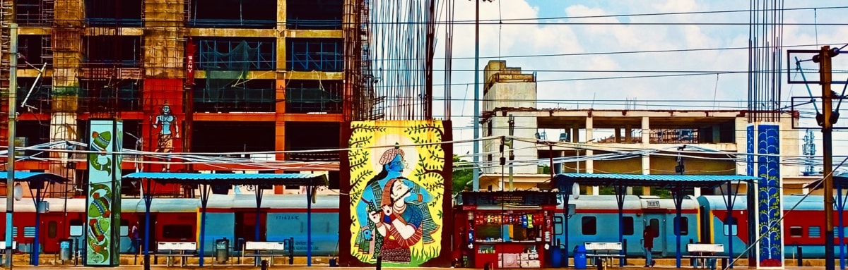 The beauty of wall paintings