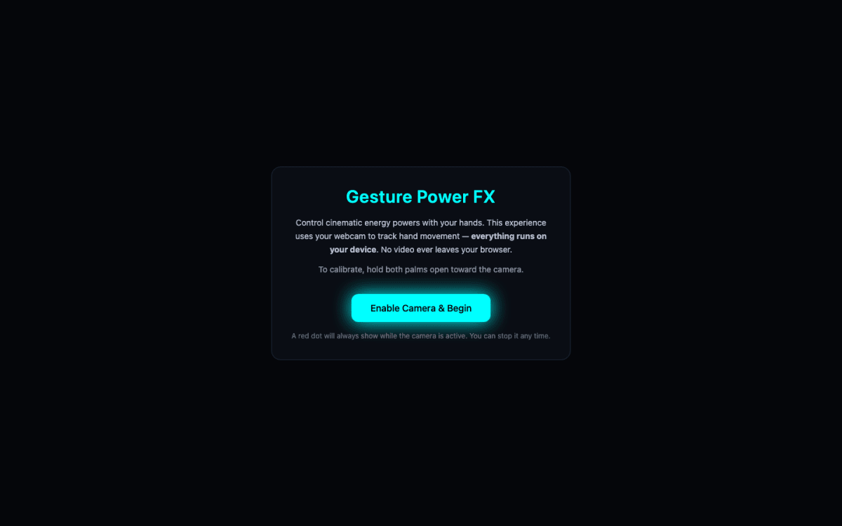 Gesture Power FX screenshot 1