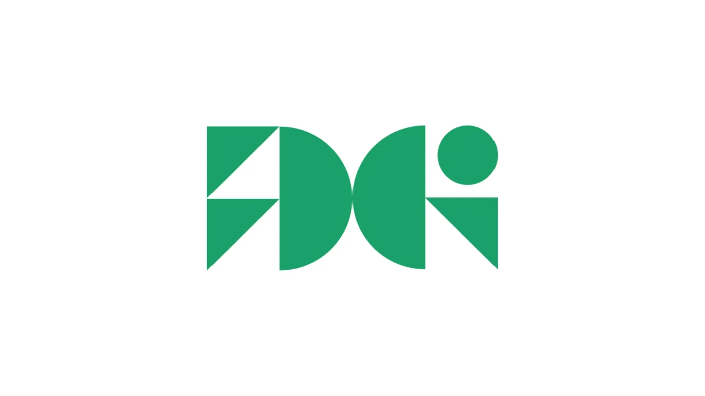 The Digital Green logo: a green geometric mark built from the letters D and G