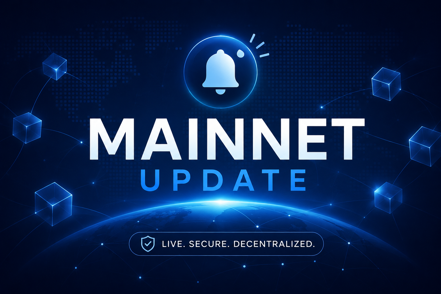 Blockchain mainnet update