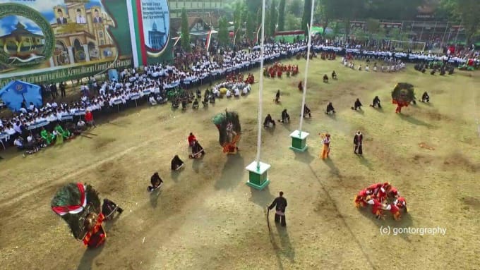 Penampilan Reog Ponpes Gontor