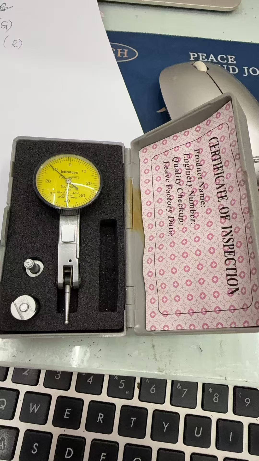 RELOJ P/CALIBRADOR 