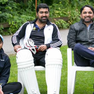 Some of close friends at THCC ground.