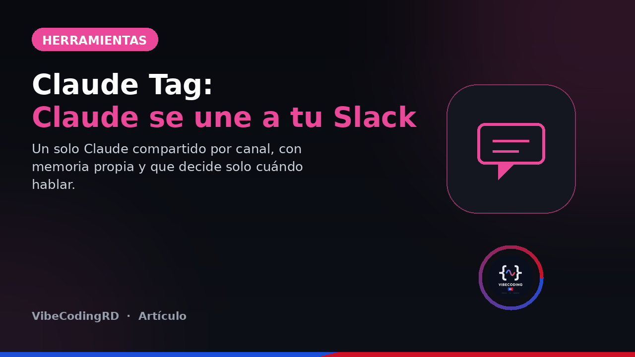 Claude Tag: Claude se une a Slack como un miembro más del equipo
