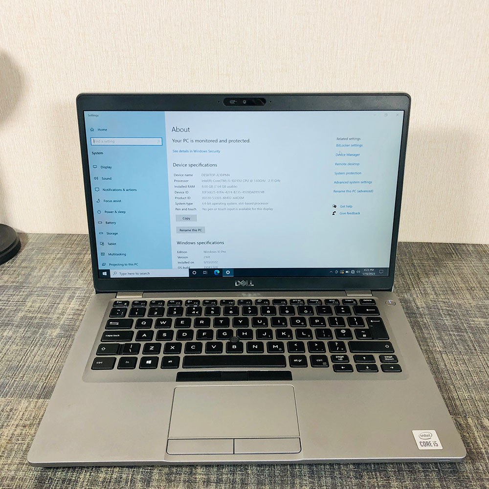 Dell | Latitude 5410 Laptop | 256GB M2 SSD | 8GB RAM | Core i5 10th Generation | i5-10210U Quad Core | 14″ FHD Display | Intel UHD Graphics thumbnail 2