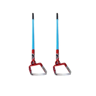 7.5 Inch Gardening Hoe/ Manual Weeder/ Hand Weeder With Handle (Pack of 2) โ REDBUILD