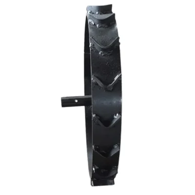 Mild Steel 1 Pc 21 inch Big Iron Wheel for 7 to 12 HP Petrol Power Tiller(Wheel Type-Right Wheel)