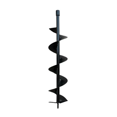 Premium Quality 10 Inch Earth Auger Bit Suitable For KisanKraft 62 CC For Earth Auger/ Post Hole Digger Machine โ KisanKraft