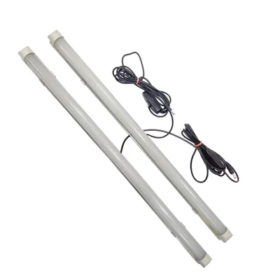10 W DC 12V LED Tube (2 Feet) with Wire & Switch (Pack of 2) โ Solar Universe India