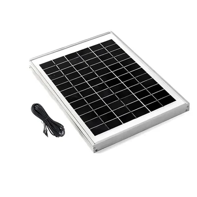 10W Polycrystalline Solar Panel with 3m Wire โ Solar Universe India
