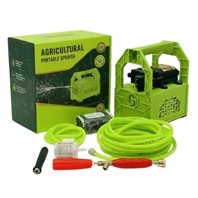 12V/ 14 Ah, 220 PSI Double Motor Portable Battery Sprayer With 30 CM Gun with Handle โ GROWELL